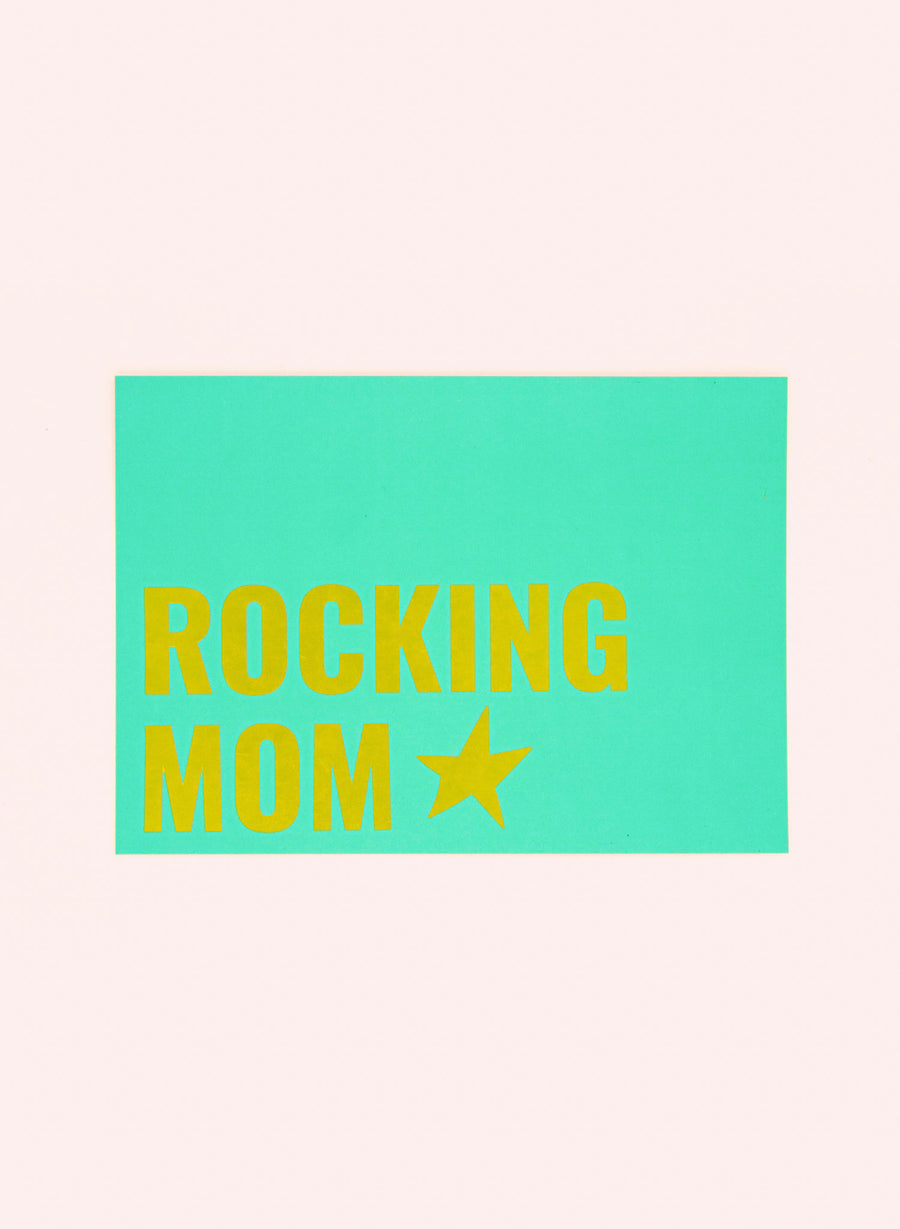 Rocking Mom • Postcard