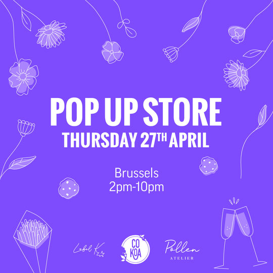 Notre Pop Up Store à Bruxelles + Concours 🥳