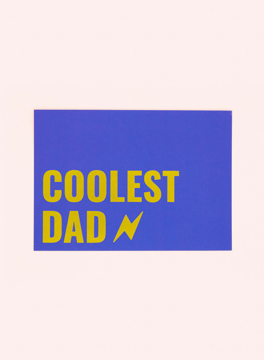 Coolest Dad • Postkaart