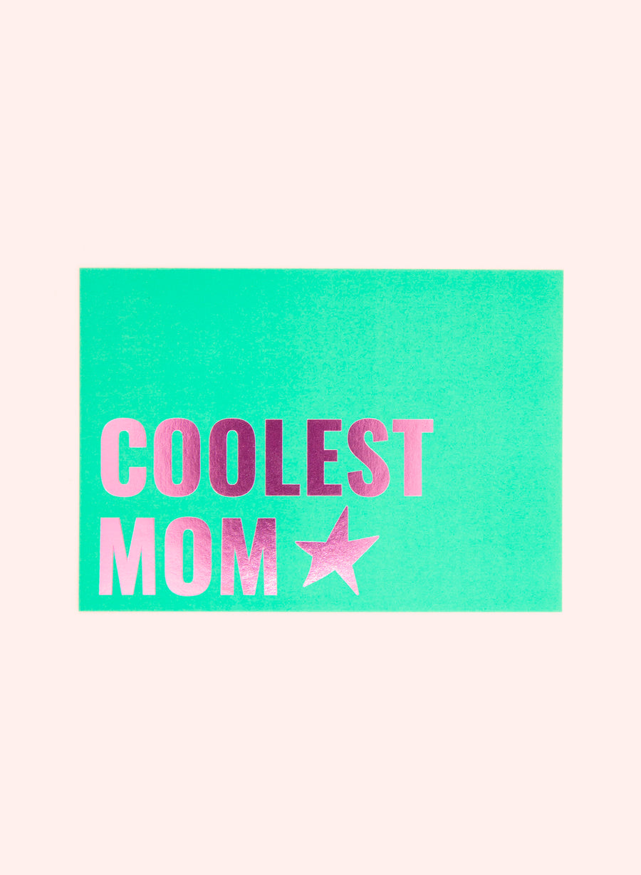 Coolest Mom • Postkarte