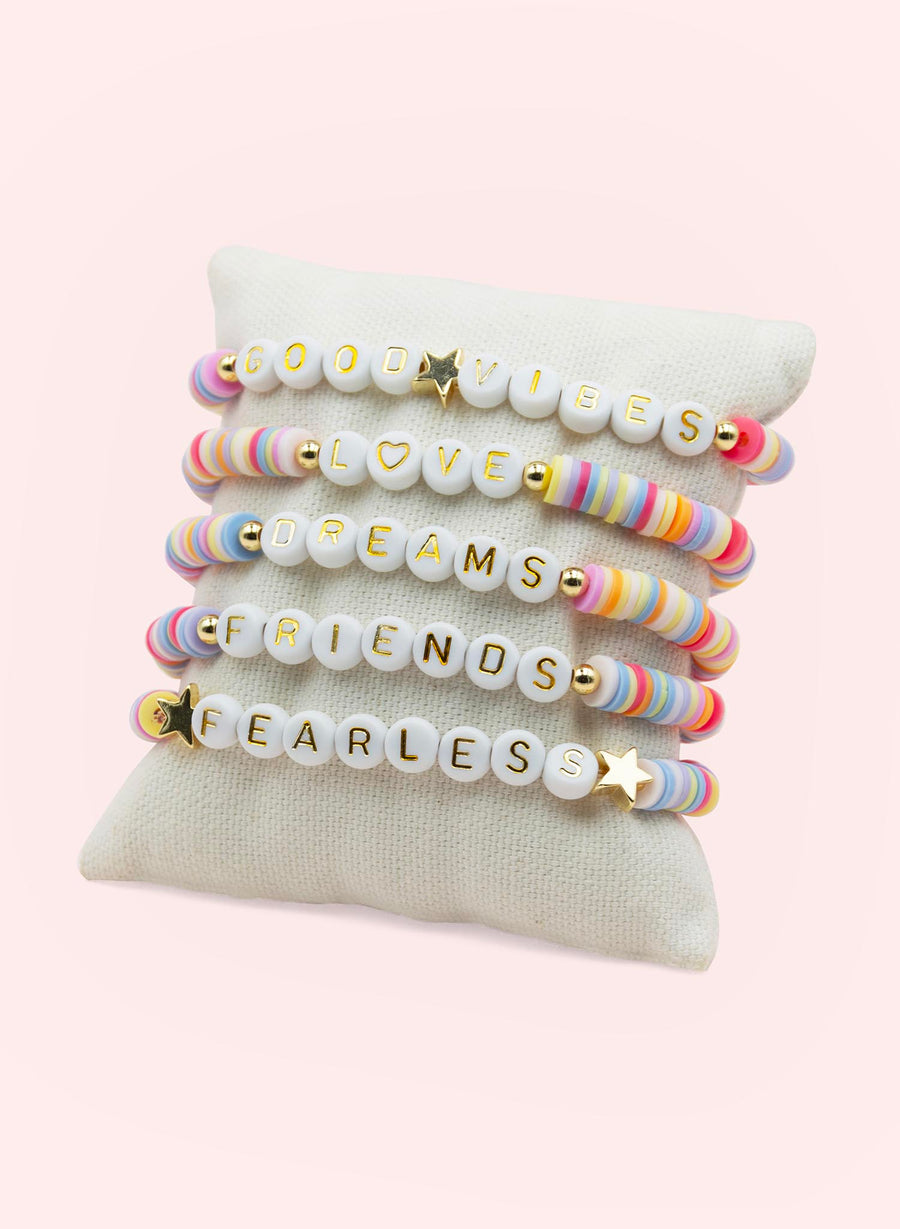 Friendship Bracelets • Pastel Multicolor