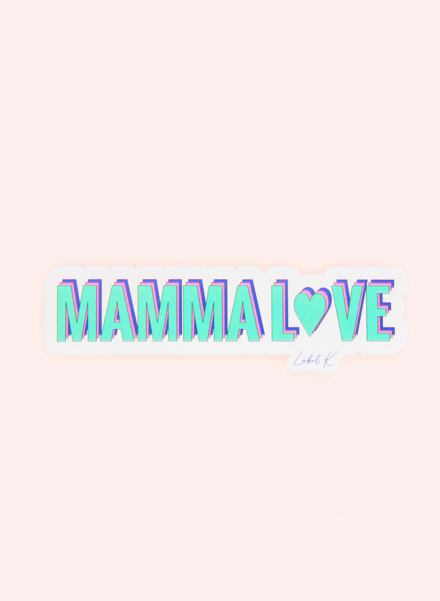Mamma Love • Autocollant