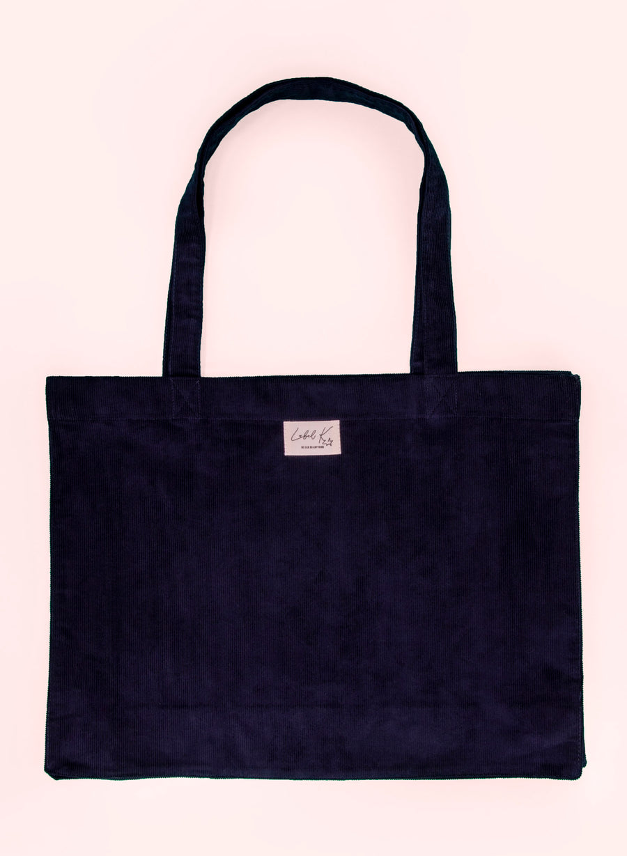 Tote Bag • Midnight Blue Velvet