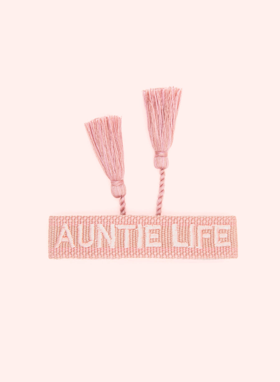 Auntie Life Armband • Roze