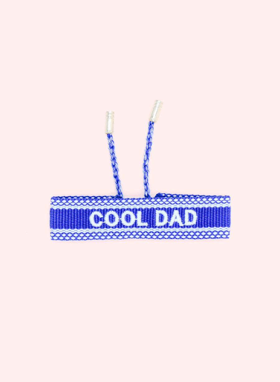 Cool Dad Armband • Blauw