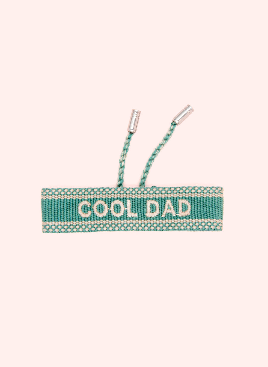 Cool Dad Bracelet • Woven Green
