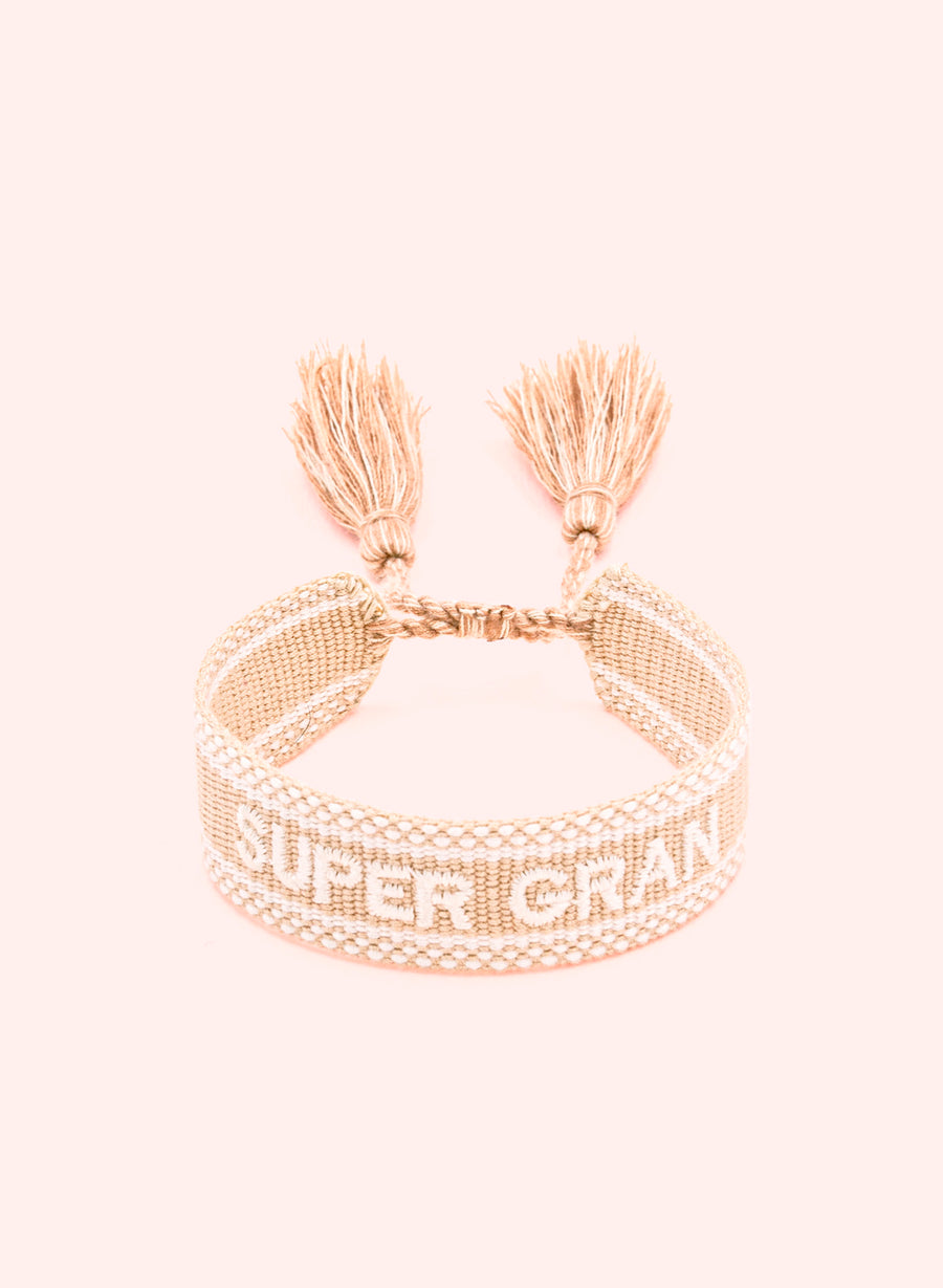 Super Gran Bracelet • Woven Beige